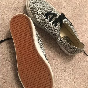 Black and White Vans